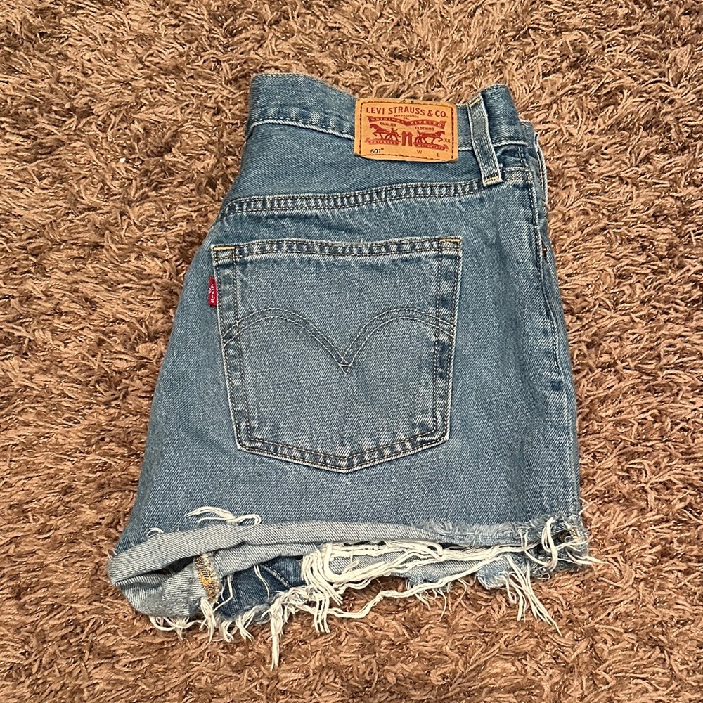 Levi's Classic Blue Jean Shorts